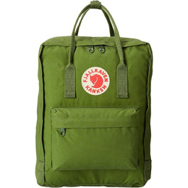 Рюкзак Fjällräven Kånken унісекс, зелений Leaf Green, оригінал, скандинавський стиль, водостійкий, для школи та міста