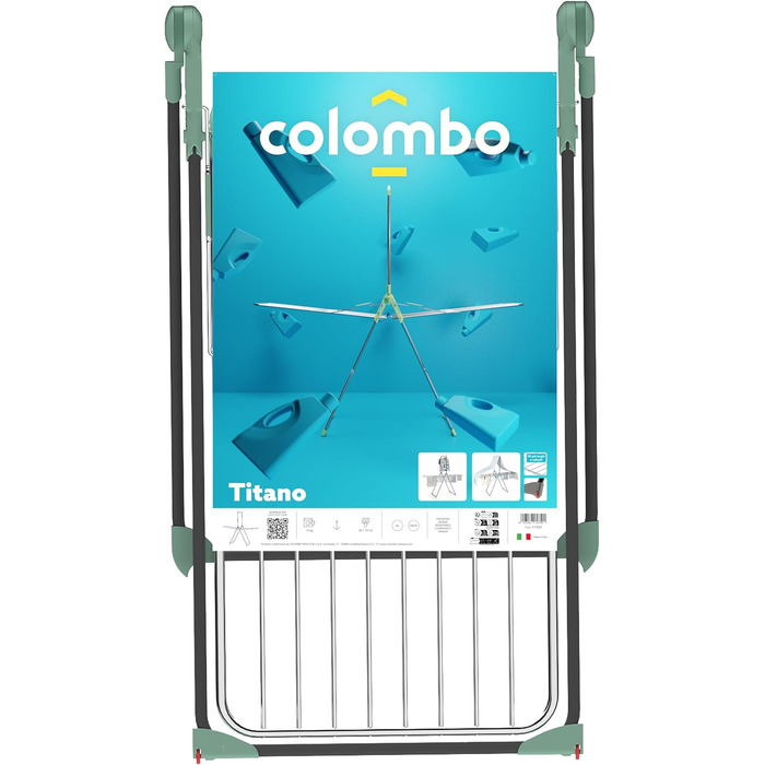 Сушарка для білизни Colombo Titano, металева
