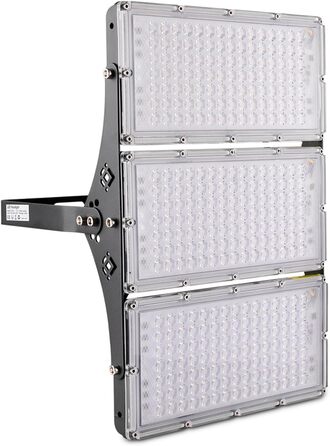 LED прожектор 300W 30000Лм, тепле біле світло 3000K, IP65, вуличний водонепроникний ліхтар для саду, тераси, гаража, спортмайданчика, фабрики, майстерні