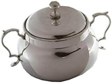 Королівська цукорниця Sheffield Silver у сучасному стилі – високоякісна посріблена цукорниця Royal Family