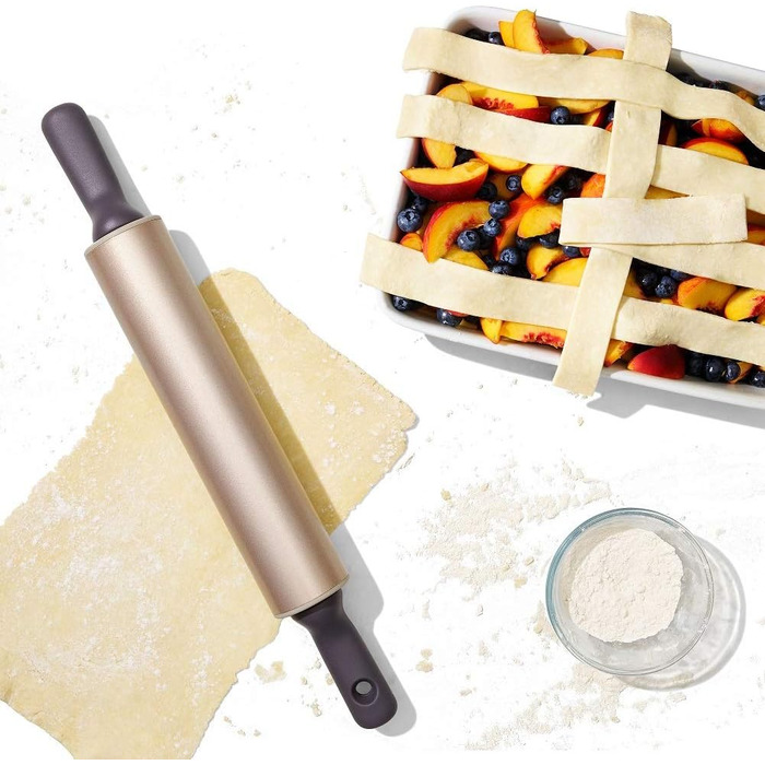 Антипригарна сталева качалка Oxo Good Grips, срібляста