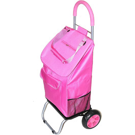 Складаний візок для покупок dbest products Trolley Dolly, рожевий