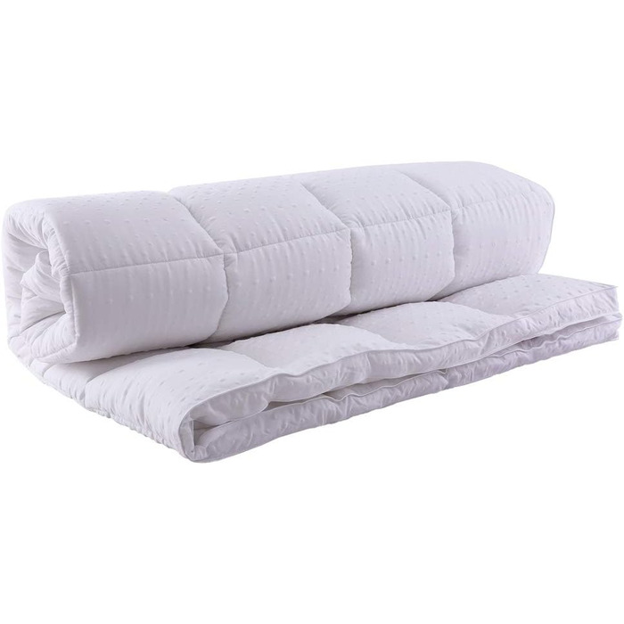 Наматрацник Bedecor Soft-Topper 180x200 см, масажний 3D-ефект, люкс, підматрацна накладка