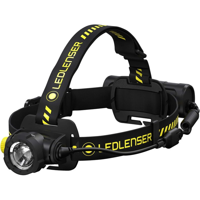 Налобний ліхтар Ledlenser H7R Work + ручний акумуляторний ліхтар P7R, LED, 1000 люмен, 210 м, 40 годин роботи, фокусування, комплект