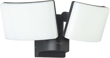 Світильник для вулиці Oktaplex Cali Dos, поворотний, LED, 40 Вт, 3000K, IP65, антрацит, настінний прожектор