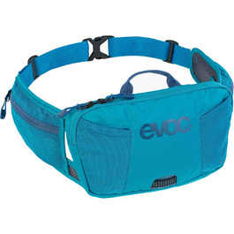 Поясна сумка EVOC HIP Pouch 1 л для велосипедних турів, Slate, з AIR PAD системою, двома кишенями на поясі та двома додатковими відділеннями