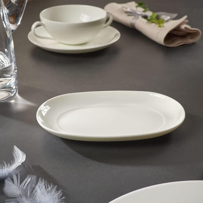 Салатниця Villeroy & Boch Royal, преміум порцеляна Bone China, біла