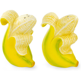 Набір солонка та перечниця у формі бананів, 2 шт, Banana Romance