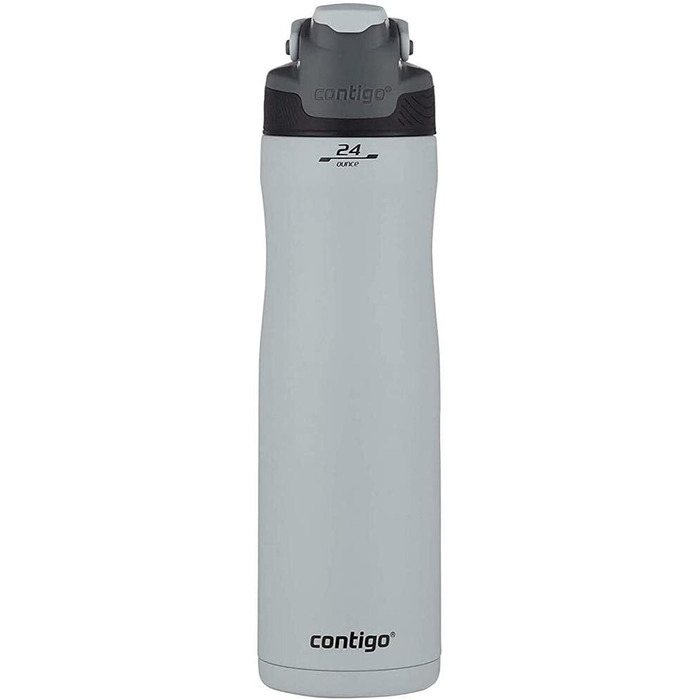 Термос-пляшка Contigo Autoseal Chill з нержавіючої сталі, 720 мл, ізольована, тримає напої холодними до 28 годин, герметична, BPA-free, колір Macaroon