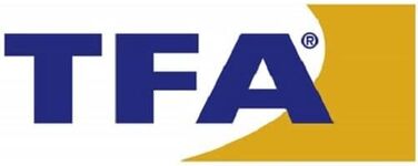 Ретро-будильник TFA Dostmann з радіокеруванням, металевий, подвійний дзвінок, підсвічування, багатобарвний, 130x70x180 мм