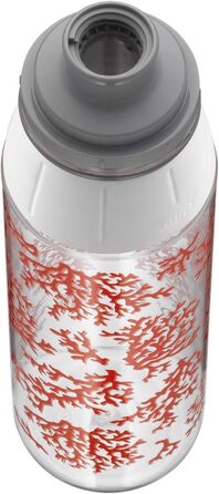 Пляшка для води alfi Tritan 700 мл, BPA Free, кор coral, герметична, для газованої води, для школи, спорту, прогулянок, посудомийна машина