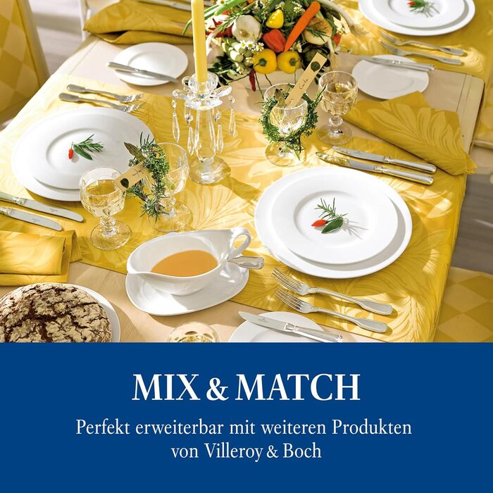 Villeroy & Boch Royal соусник з ручкою білий, порцеляновий, преміум, для соусів і дипів, можна мити в посудомийній машині