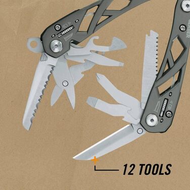 Мультитул Gerber Bear Grylls Ultimate 12 в 1 з нейлоновим чохлом, багатофункціональний інструмент