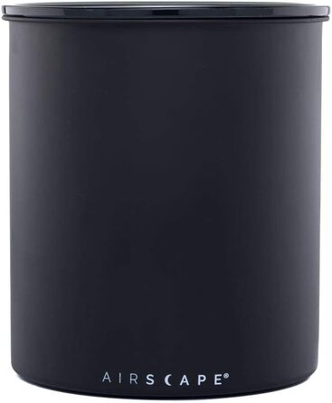 Банка для кави Airscape 1,1 кг, герметична кришка, чорна