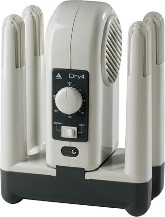Сушарка для взуття Alpenheat, електрична, універсальний розмір, біло-сіра