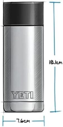 Термос YETI Rambler з кришкою HotShot, 354 мл, нержавіюча сталь