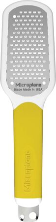 Терка-цедра Microplane Multi для цитрусових, нержавіюча сталь, жовта, для лимона, апельсина та інших фруктів