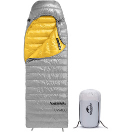 Спальний мішок Naturehike CW700/CW400, пуховий, ультралегкий, компактний, зимовий, для дорослих і дітей, 4 сезони, для кемпінгу, туризму, подорожей, з компресійним мішком