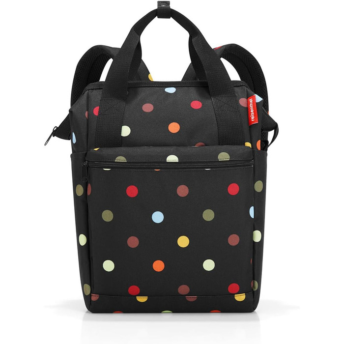 Рюкзак-сумка Reisenthel Allrounder R Dots + пенал multicase, універсальний, стильний дизайн, для подорожей і міста