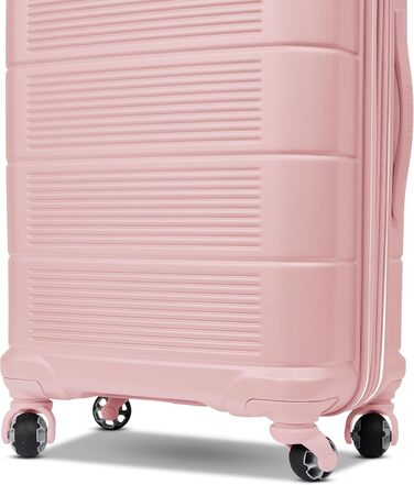 Жорстка валіза American Tourister Stratum XLT 2.0 з розширенням і обертовими колесами, набір 2 шт (20/24 дюйми), рожевий Blush