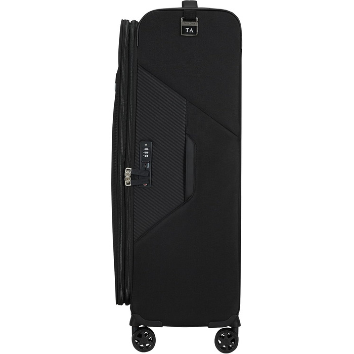 Валіза Samsonite Litebeam Spinner L, розширювана, 77 см, 103/111 л, чорна
