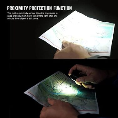 Налобний ліхтар OLIGHT Perun 2, 2500 люменів, 166 м, USB-зарядка, 5 режимів, таймер, акумулятор, для бігу, риболовлі, кемпінгу, чорний