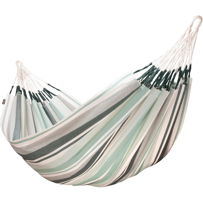 Гамак LA SIESTA Paloma Olive, подвійний, класичний, бавовна