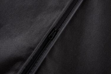 Чохол для костюма HangerMaster, дихаючий, синтетичний, чорний, 110 см, 3 шт.