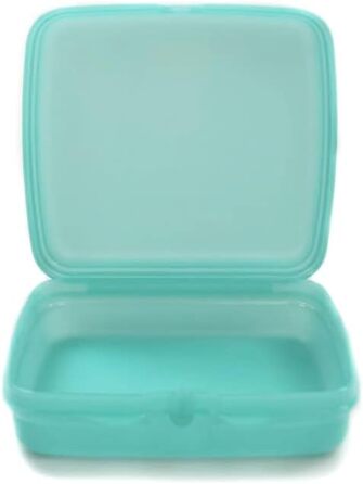 Сендвіч-коробка Tupperware бірюзова 38001 коробка для розбиття