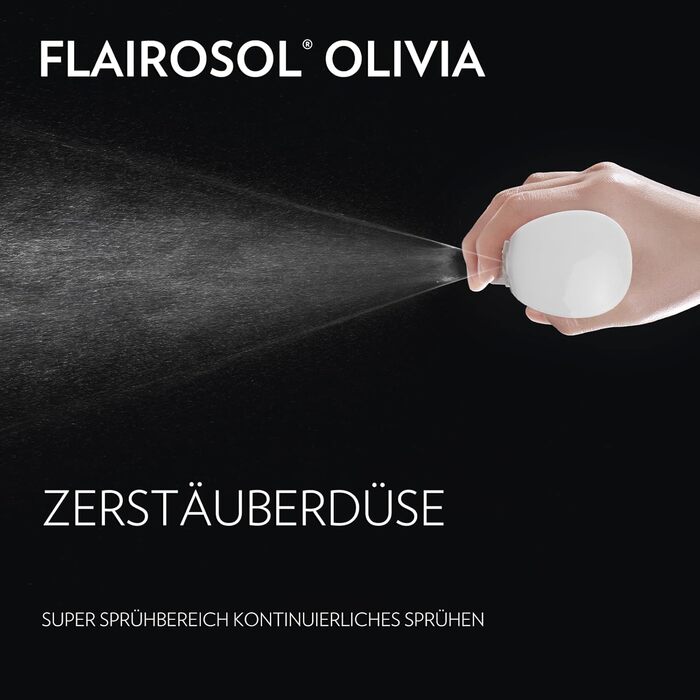 Скляний олійний спрей FLAIROSOL OLIVIA 200 мл з дозуванням, для кухні, салатів, гриля, випічки, золоті листя