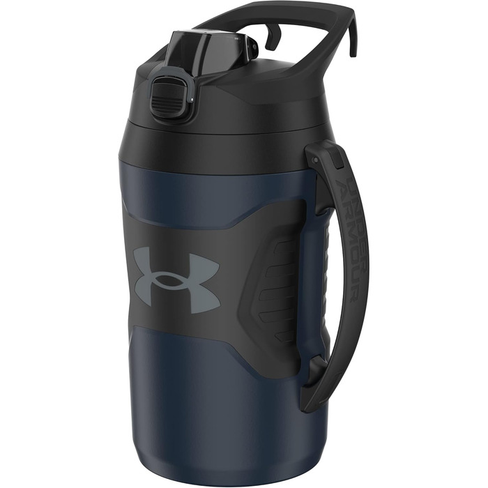 Пляшка для води Under Armour Playmaker Sport 1,8 л, із ручкою, шаумаізольована, не протікає, чорна