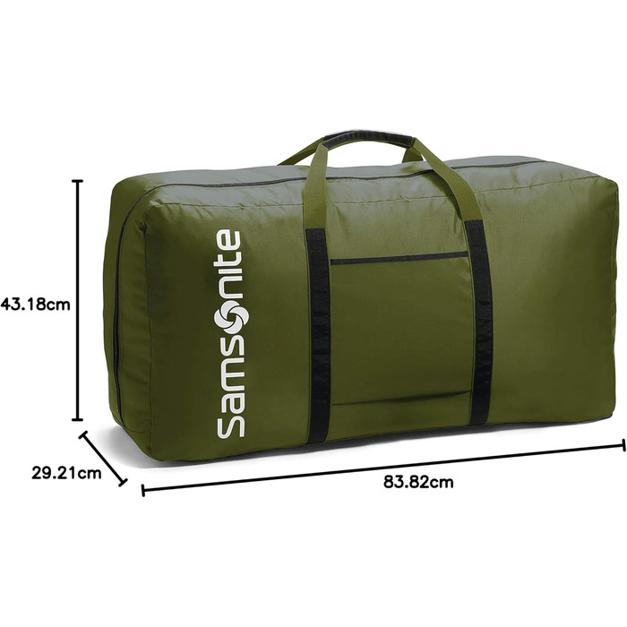 Сумка-мiшок Samsonite Tote-A-Ton 82,5 см, набір 3 шт, зелена (Army Green) – дорожня, міцна, для подорожей