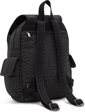 Рюкзак Kipling CITY PACK середній, коричневий, вишивка Signature