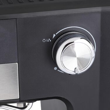Кавоварка Petra Barista Pro 1,5 л, ріжкова з капучинатором, для еспресо і капучино, 15 бар, 850 Вт