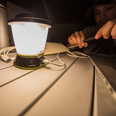 Кемпінговий LED ліхтар Goal Zero Lighthouse Core 430 лм, акумуляторний, чорний/жовтий, універсальний розмір