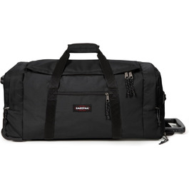 Сумка дорожня Eastpak Leatherface M+ 69 л, чорна, 68.5x32.5x34.5 см