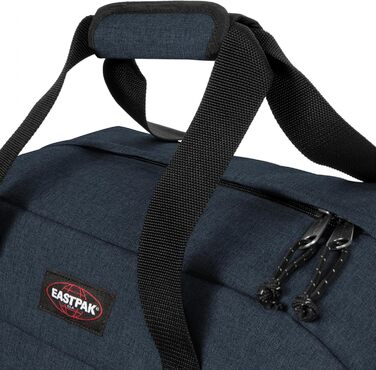 Дорожня сумка Eastpak Stand+, 34 л, 53×25×24 см, тройний денім, синя