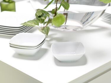 Набір мюслічашок Creatable Victoria, білий, квадратні, 14 см, 6 шт, 400 мл