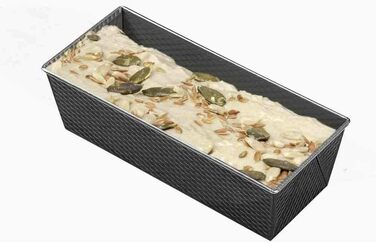 Форма для випікання хліба Kaiser Inspiration 31x13 см, антипригарна, для 1000 г, для кексів і хліба, стійка до закваски, з ручкою