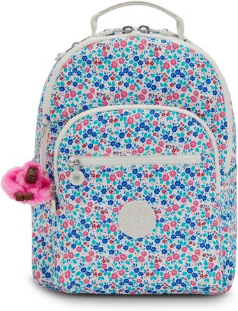 Рюкзак Kipling Seoul S малий з відділенням для ноутбука, мікроквіти