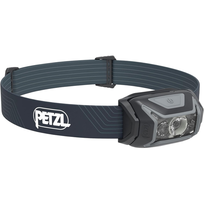 Налобний ліхтар Petzl ACTIK, сірої, універсальний розмір, для туризму та спорту, унісекс