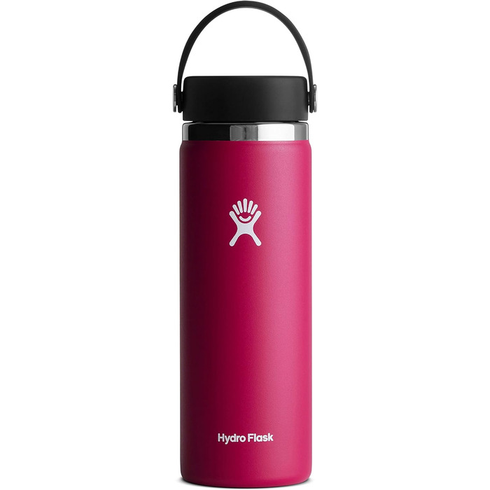 Термобутилка HYDRO FLASK 1180 мл із нержавіючої сталі для води, ізольована спортивна пляшка з герметичною кришкою Flex Cap, ремінцем, підходить для посудомийної машини, Snapper