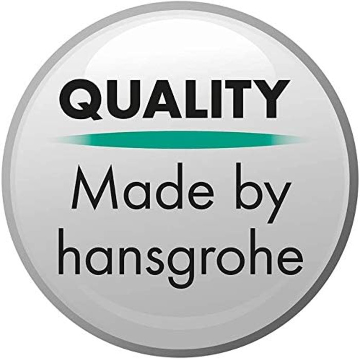 Набір Hansgrohe Crometta: тримач для душу з лійкою, шланг 1,6 м, 2 режими, водозбереження, білий/хром