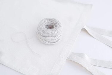 Бавовняна сумка 38x42 см чорна, 25 шт, короткі ручки, OEKO-TEX, багаторазова екосумка для покупок і декору