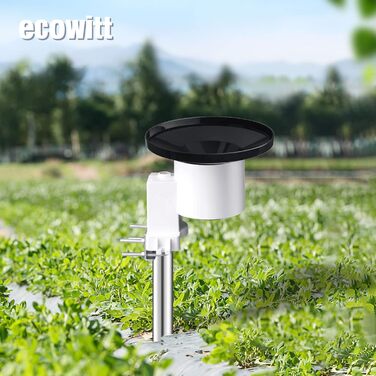 ECOWITT бездротовий датчик дощу WH40 для саду та ферми, автоматичний опадомір, аксесуар до метеостанції