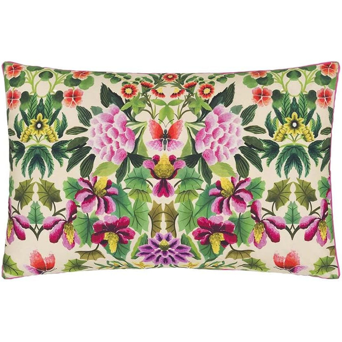 Наволочка Designers Guild Ikebana, дамаст, бавовняний перкаль, 50x75 см, принтована