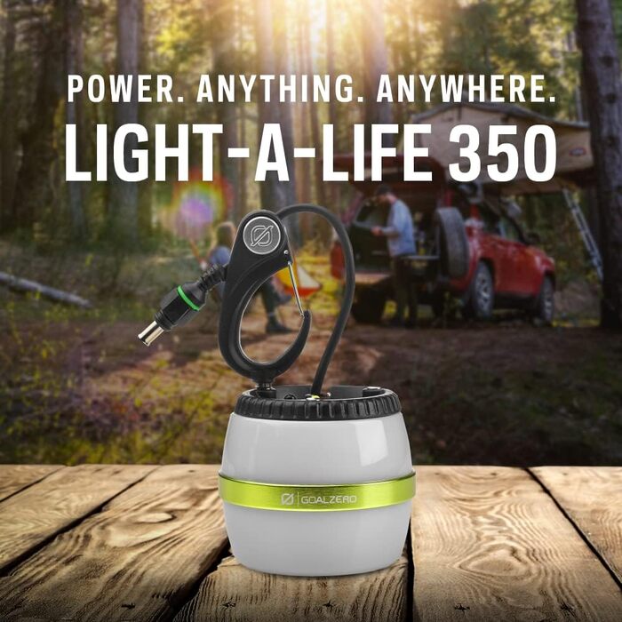 Світлодіодна кемпінгова лампа Goal Zero Light-A-Life 350, портативна, для намету, 350 люмен, USB