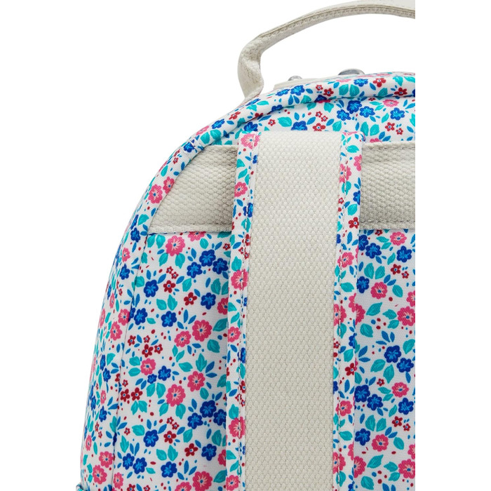 Рюкзак Kipling Seoul S малий з відділенням для ноутбука, мікроквіти