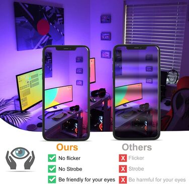 Розумний RGB LED прожектор ChangM 30W, 4 шт, Bluetooth керування, IP66, водонепроникний, для вулиці, саду, 16 млн кольорів