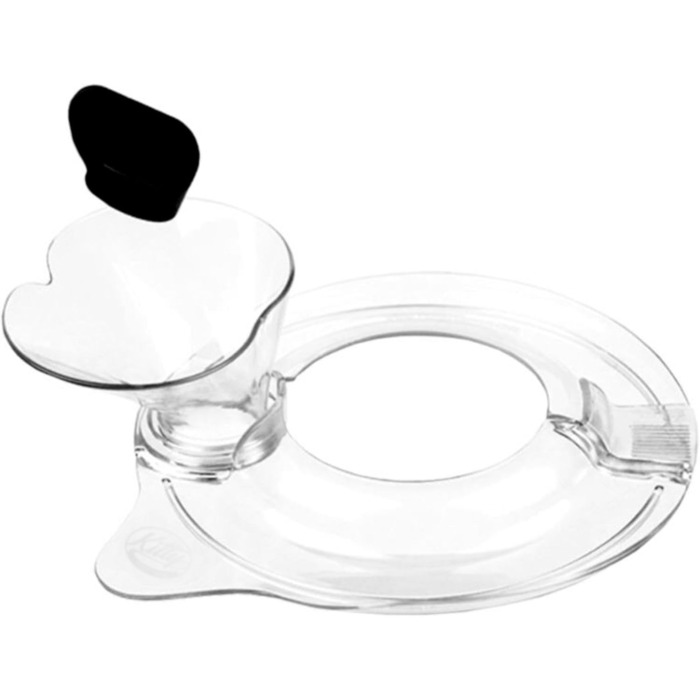 Захисний кожух Profi-Spritzschutz Kitty 'Zuhälter' для KitchenAid 4,3-4,8 л, сумісний з металевими, скляними, керамічними та дерев'яними чашами